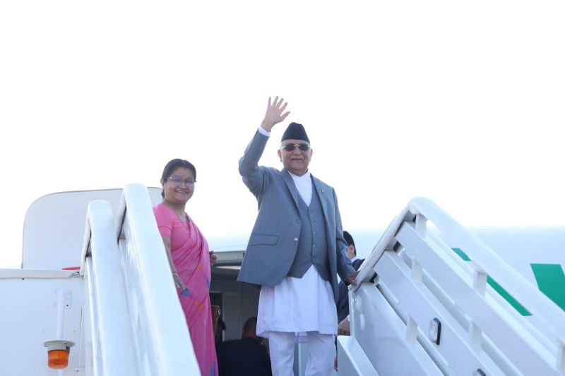 प्रधानमन्त्री ओली आज स्वदेश फर्कंदै