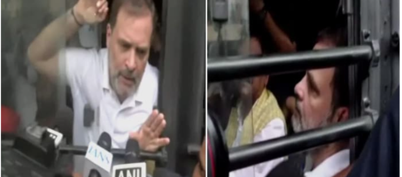 राहुल गान्धी पक्राउ