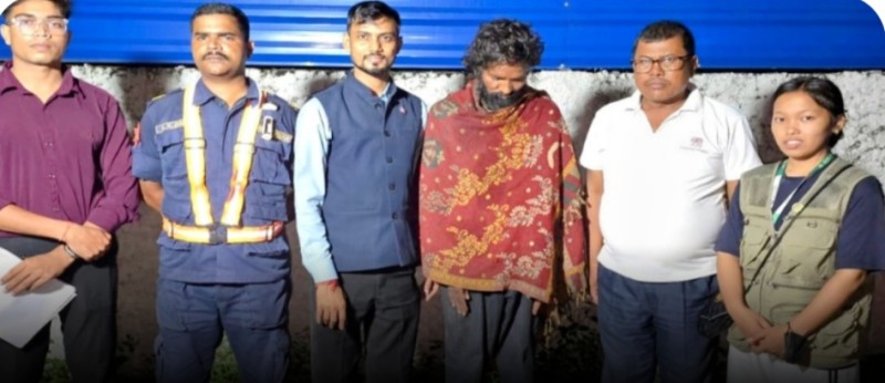 सिमराबाट बेवारिसे व्यक्तिको उद्धार