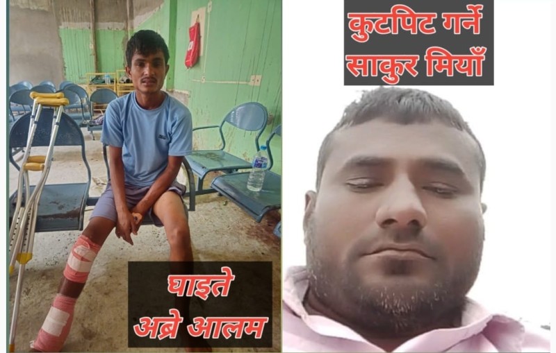 पर्सागढीमा युवकमाथि निर्घात आक्रमण, खुट्टा काटिदिँदा गम्भीर