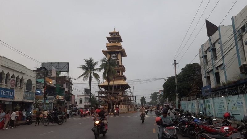 तयार भयो वीरगञ्जको घण्टाघर