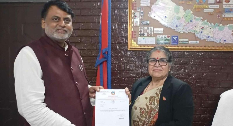 मुख्यमन्त्री सोनलको राजीनामा स्वीकृत