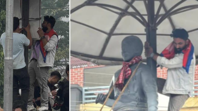 तोडफोड र आगजनीमा संलग्न रास्वपा कार्यकर्ता पक्राउ