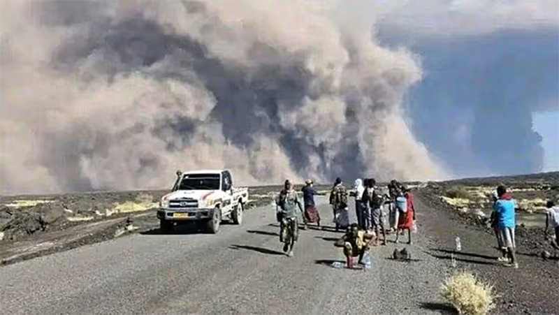 इथियोपियामा १२ हजार वर्षपछि भएको ज्वालामुखी विष्फोटको असर भारतसम्म, नेपालमा के भयो ?