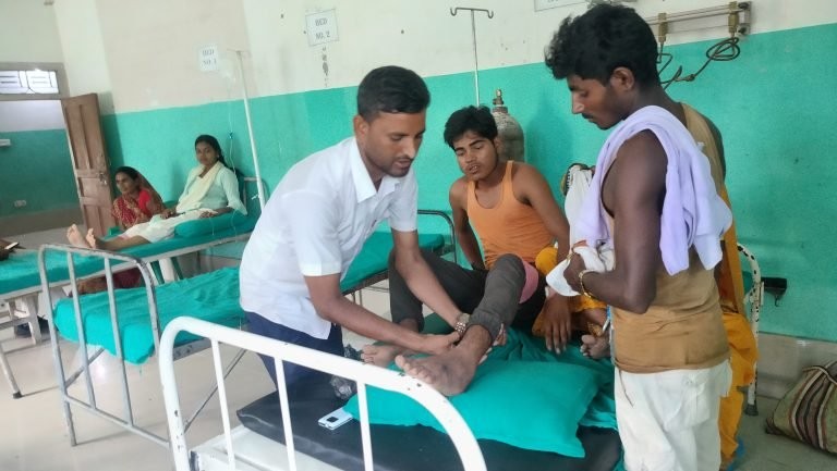 चिकित्सक नहुँदा सर्पदंश उपचार प्रभावित