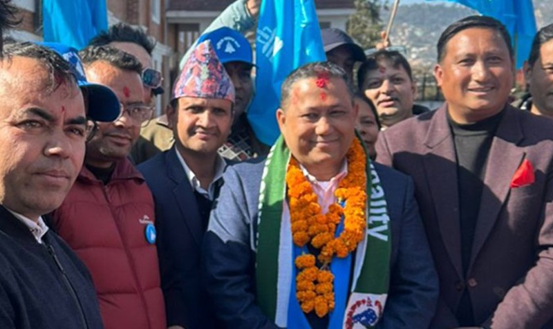 काठमाडौँ–६ मा रास्वपाका उम्मेदवार शिशिर खनाल विजयी