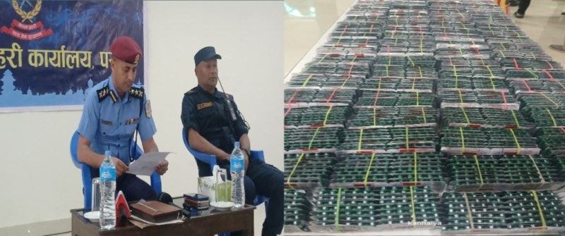 लागुऔषध सहित पर्साबाट २ जना पक्राउ