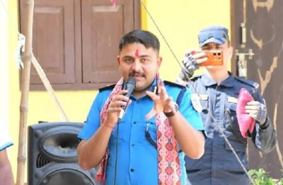 प्रहरी निरीक्षक पौडेल पुरस्कृत