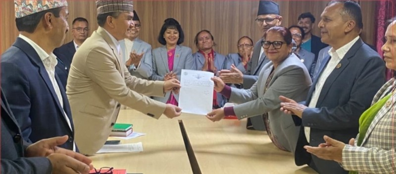 राष्ट्रिय सभाको उपाध्यक्षमा एमाले सांसद भण्डारी निर्विरोध