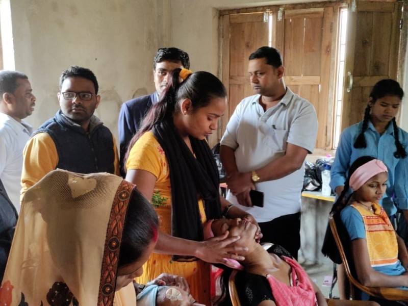 विन्दवासिनीमा पशु उपचार र ब्यूटिपार्लर तालिम