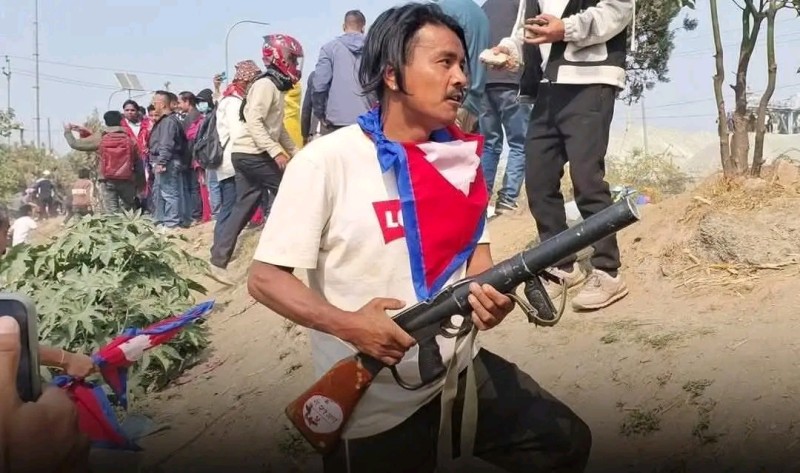 तीनकुने प्रदर्शन : प्रहरीको बन्दुक खोस्नेसहित १०५ जना पक्राउ