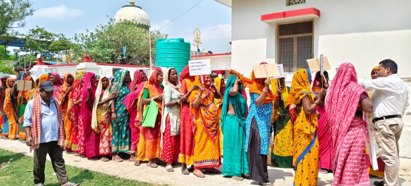 मर्यादित श्रम, समान ज्याला र सम्मानजनक पुनःस्थापनाको मागसहित सप्तरीका १८ वटै पालिकामा मुक्त हरवा–चरवाको एकसाथ जनप्रदर्शन