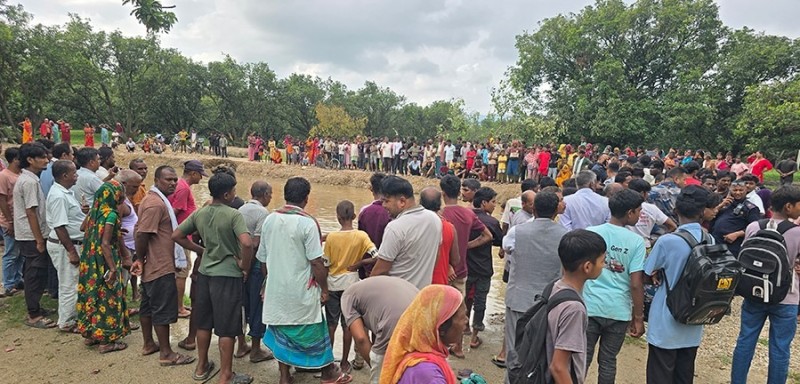 सिरहामा खाल्डोको पानीमा डुबेर एकै परिवारका तीनजना बालबालिकाको मृत्यु