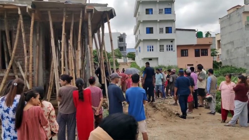 दाङमा बन्दै गरेको घरको ट्यांकीमा दुई जना मृत भेटिए