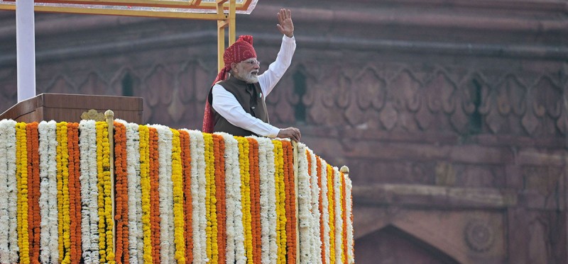 मोदीको ७५ मिनेटको भाषणमा ५२ पटक युवा, १११ पटक 'भारत' र ४० पटक 'मेरा प्यारा देशवासीहरू' उल्लेख