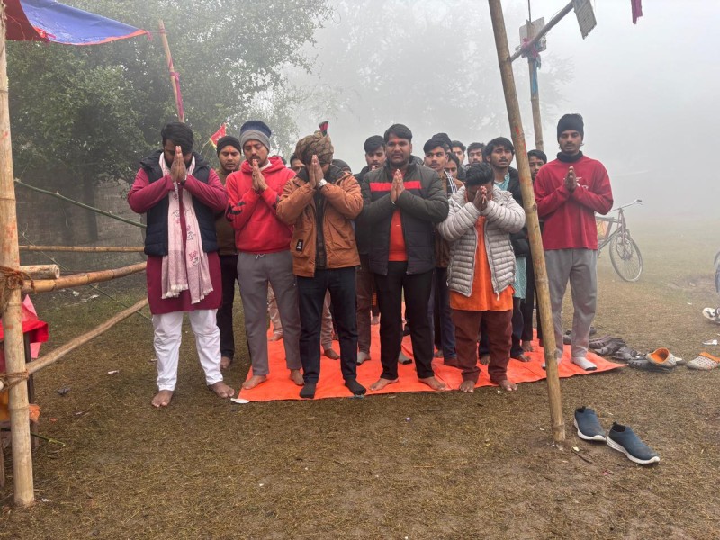 अशोक वाटिकामा साक्षात् हनुमानजी प्रकट भएको विश्वास, हनुमान चालीसा पाठ र रामस्तुति सम्पन्न