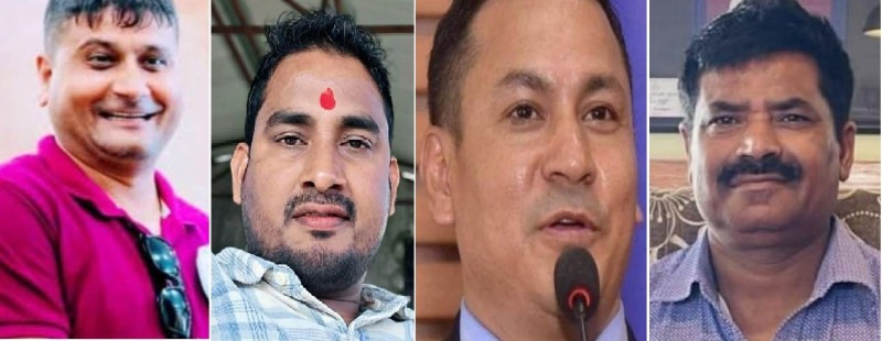 यी हुन् पर्साका लागि रास्वपाका चार उम्मेदवार