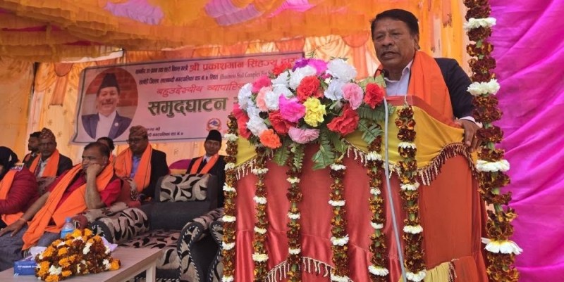 अर्थतन्त्र चलायमान बनाउन स्थानीय उत्पादनको प्रवर्धन गरौं : उपप्रधानमन्त्री सिंह