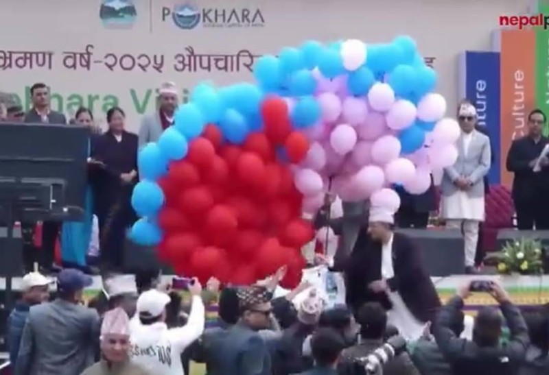 बेलुनमा हाइड्रोजन ग्यासको प्रयोग जोखिमपूर्ण