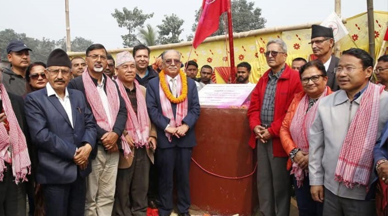 सुनसरीको भारतीय सीमा नजिकै माओवादीले निर्माण गर्‍यो  ‘तराई-मधेस जागरण अभियान स्मृति स्तम्भ’