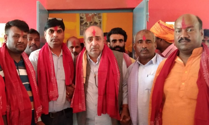 बिन्दबासिनी–१ मा अष्टभुजी माताको मन्दिर उद्घाटन