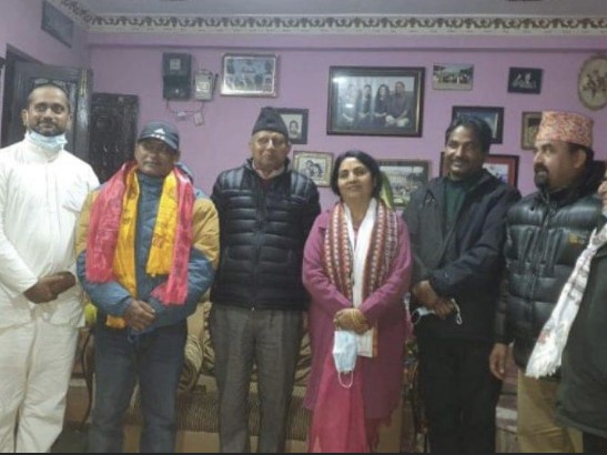 हरिपुर नगरपालिकाकी उपमेयर रेणुका काफ्ले नेकपा एस परित्याग गरी एमाले प्रबेश ।