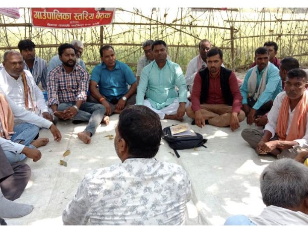 पकाहामैनपुरमा एमालेको बैठक सम्पन्न।