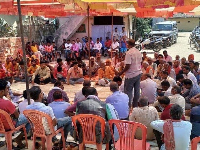 बहुदरमाई नपा -८रामनगरि मा नेकपा एमाले को वडा भेला