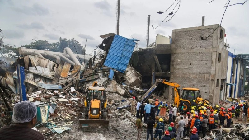 तेलंगानाको रासायनिक कारखानामा विस्फोट हुँदा ३४ जनाको मृत्यु