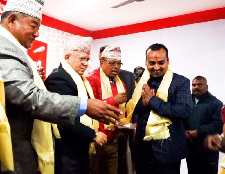 भ्रष्टचार विरुद्ध नेकपा समाजवादी आगाडि रहेको छ - अध्यक्ष नेपाल