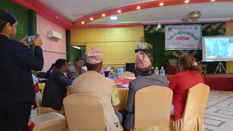वन क्षेत्रमा डढेलोको प्रकोप  बढ्ने सम्भावनालाई मध्येनजर गर्दै डिभिजन वन कार्यालय, रौतहटमा  सकृय