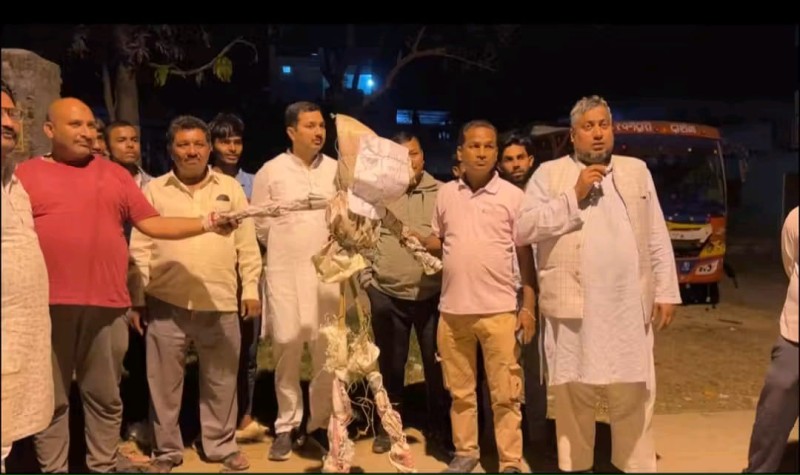 कृष्णनगरमा समाजवादी मोर्चाको ऐतिहासिक विरोध 