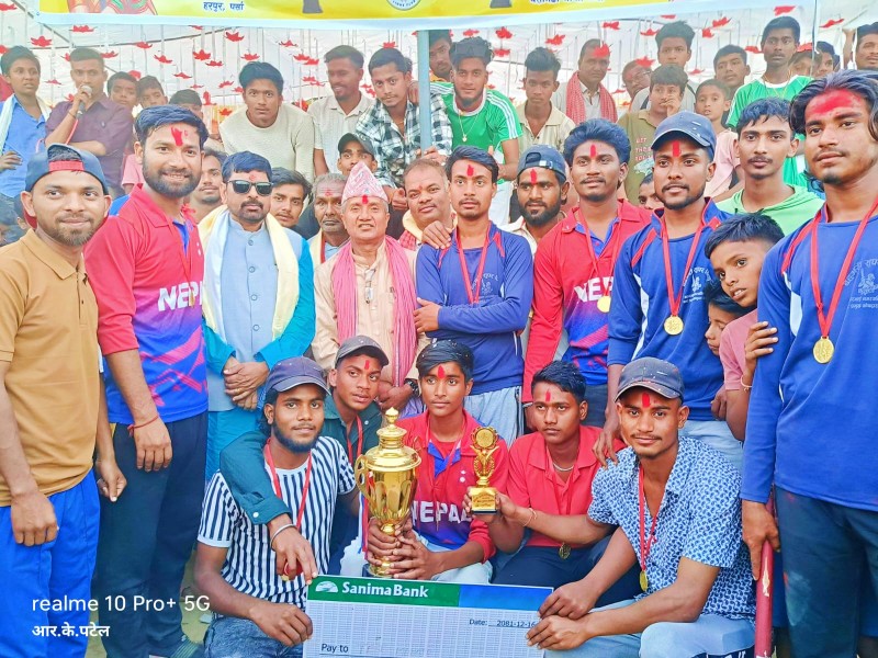 प्रथम पर्सागढी मेयर कप टि-२० क्रिकेटमा बहुदरमाई विजयी