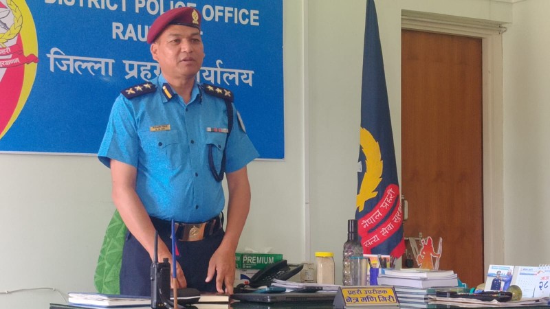 “म कसैकाे साेर्समा हैन, पिडितलाई अन्याय हुन दिन्न”:राैतहटका एसपी गिरी: