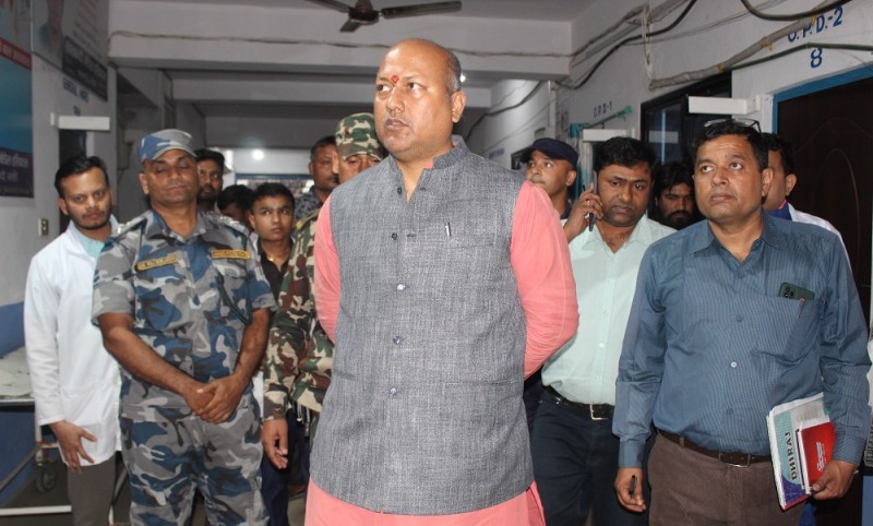 लालबन्दीका १९ स्वास्थ्य संस्था बन्द गर्न मुख्यमन्त्रीको निर्देशन