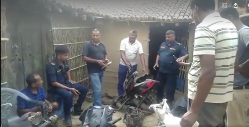 पर्साको पटेर्वासुगौली गाउँपालिकाबाट मोटरसाइकल चोरी गर्ने गिरोह पक्राउ