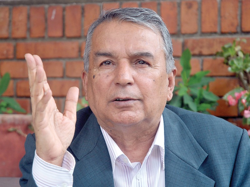 काँग्रेस इतिहासमै कमजोरः रामचन्द्र पौडेल
