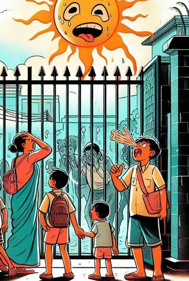 अत्यधिक गर्मीले वीरगञ्ज महानगरका विद्यालयहरू ६ दिनका लागि बन्द