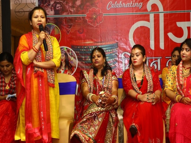 लायन्स क्लब अफ वीरगंज सेन्ट्रल सिटीद्वारा तीज मिलन कार्यक्रम सम्पन्न।