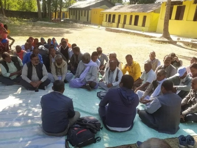 सिरहाको ब्राह्मण गौछाडी बिवादमा नयाँ बिधालय ब्यबस्थापन समिति गठन ।