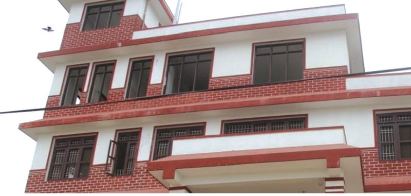 कोष तथा लेखा नियन्त्रक कार्यालयको भवन निर्माण प्रभावित