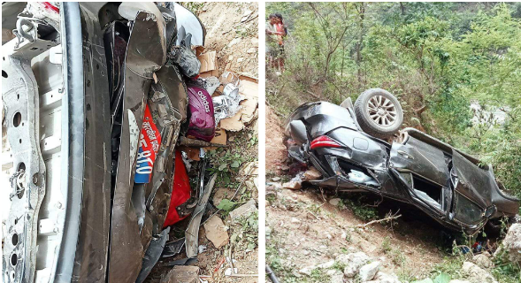 सुदूरपश्चिमका कानुन मन्त्री सिंह सवार गाडी दुर्घटना