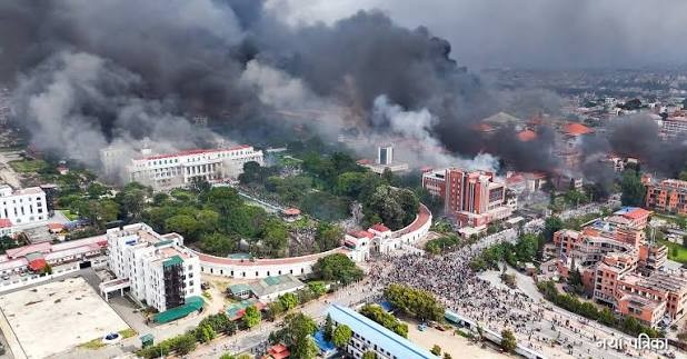 जेनजी आन्दोलनमा राष्ट्रपति कार्यालय तोडफोड गर्ने ३ जना पक्राउ, प्रिन्टर र राउटर बरामद