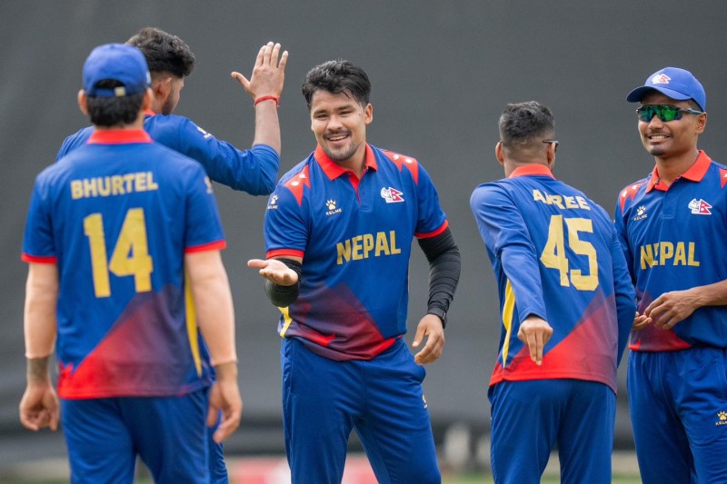 नेपालले कतारलाई ८ विकेटले हरायो