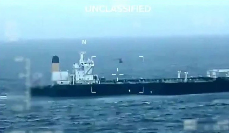 अमेरिकाद्वारा भेनेजुएलाको तटबाट तेल ट्याङ्कर नियन्त्रणमा