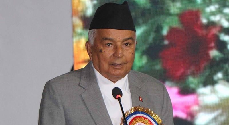 लोकतन्त्र नै न्यायपूर्ण समाजको आधारशिला : राष्ट्रपति पौडेल