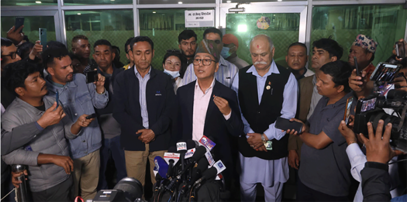 धवलशम्शेर र रवीन्द्र मिश्रलाई २४ घण्टाभित्र रिहा गर्न राप्रपाको अल्टिमेटम