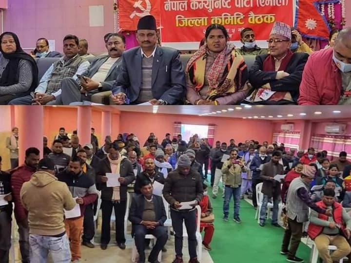एमाले पर्साको शपथ ग्रहण कार्यक्रम सम्पन्न।
