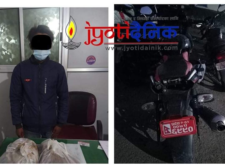 लागु औषध सहित मोक्तान पक्राउ।