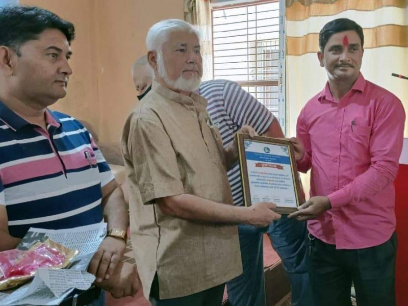 नेपाल पत्रकार महासंघ पर्साको नव निर्वाचित  कार्यसमितिको पदस्थापन तथा शपथ ग्रहण कार्यक्रम सम्पन्न।